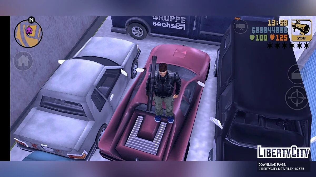 100% Saves With 28 Unique Vehicles  / GTA 3 (iOS, Android)