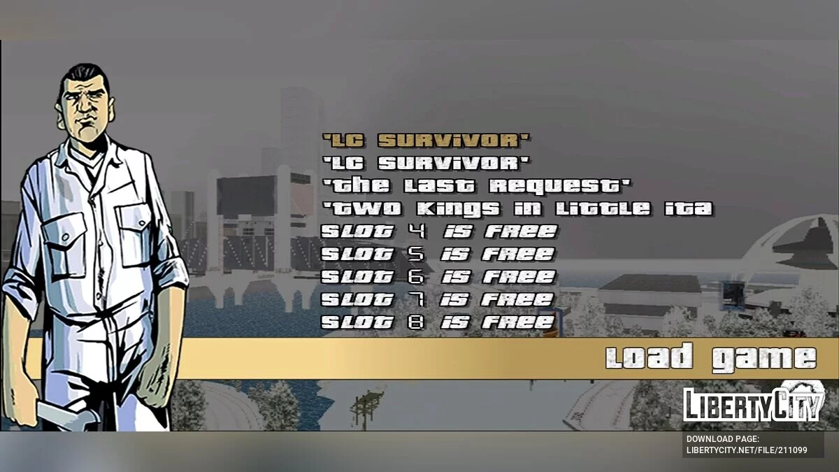 GTA Frosted Winter - Starter + All Storyline Mission Saves / GTA 3 (iOS, Android)