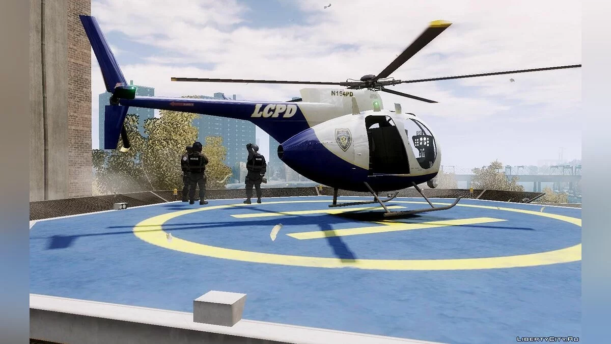 LCPD Unarmed Buzzard v1.0 / GTA 4