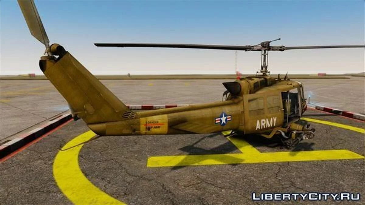 Bell UH-1 Iroquois v2.0 Gunship [EPM] / GTA 4