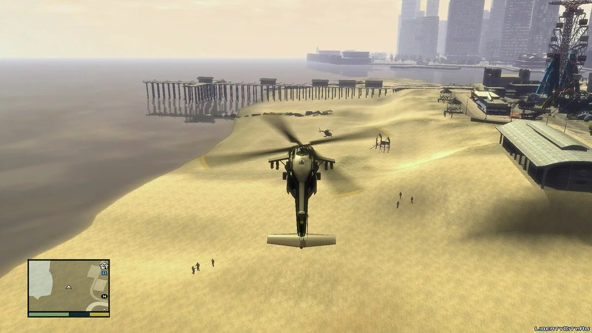 Buzzard et Annihilator dans le style de GTA V / GTA 4