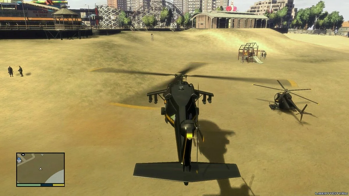 Buzzard et Annihilator dans le style de GTA V / GTA 4