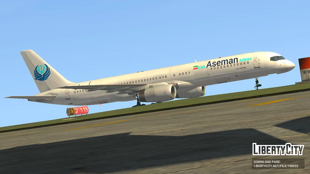 Iran Aseman Airlines pour Boeing 757-200 (compagnie iranienne) -OIV- / GTA 4