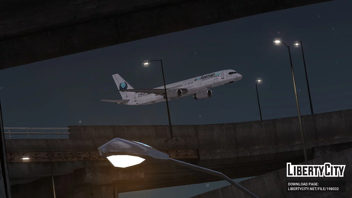 Iran Aseman Airlines pour Boeing 757-200 (compagnie iranienne) -OIV- / GTA 4