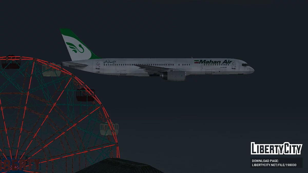 Mahan Air for Boeing 757-200 (伊朗公司) -OIV- / GTA 4