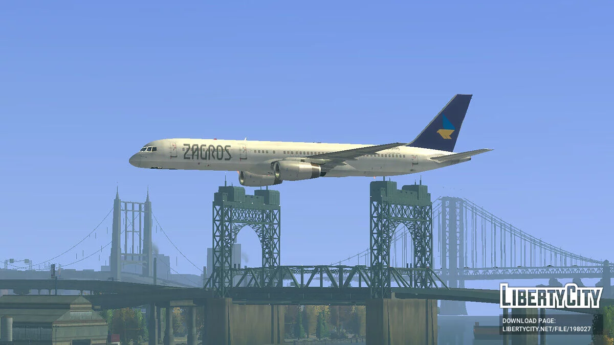 Zagros Airlines Boeing 757-200 (伊朗公司) -OIV- / GTA 4