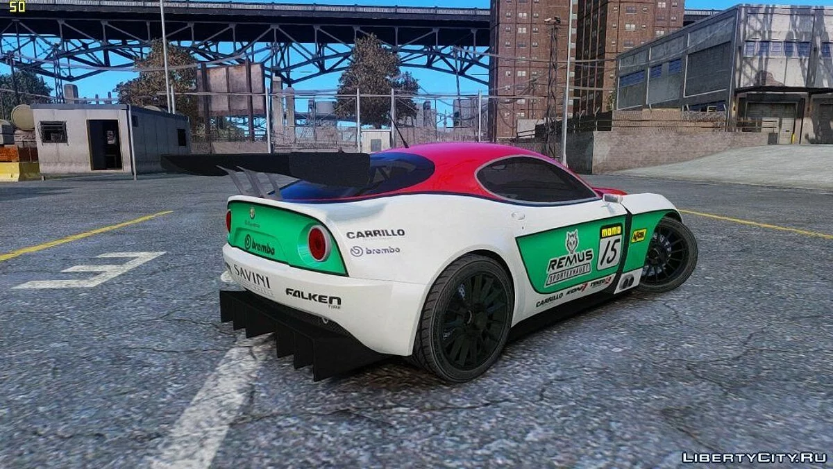 Alfa Romeo 8c Body Kit 1 (NFS SHIFT 2) / GTA 4