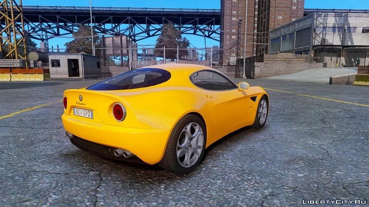 Alfa Romeo 8c Stock NFS SHIFT 2 by Imtaj / GTA 4