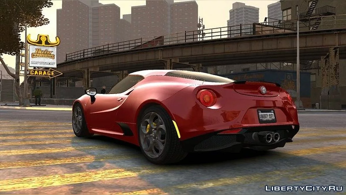 2018 Альфа Ромео 4C v1.0 / GTA 4