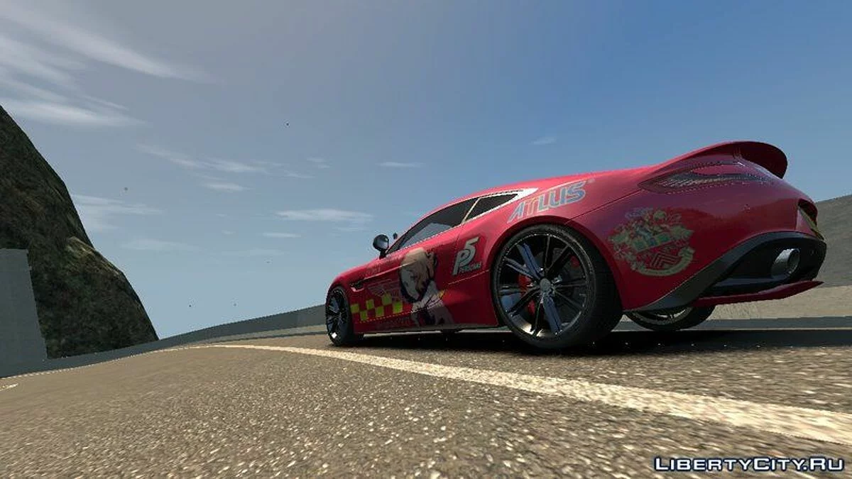 Haru Okumura Aston Martin Vanquish / GTA 4