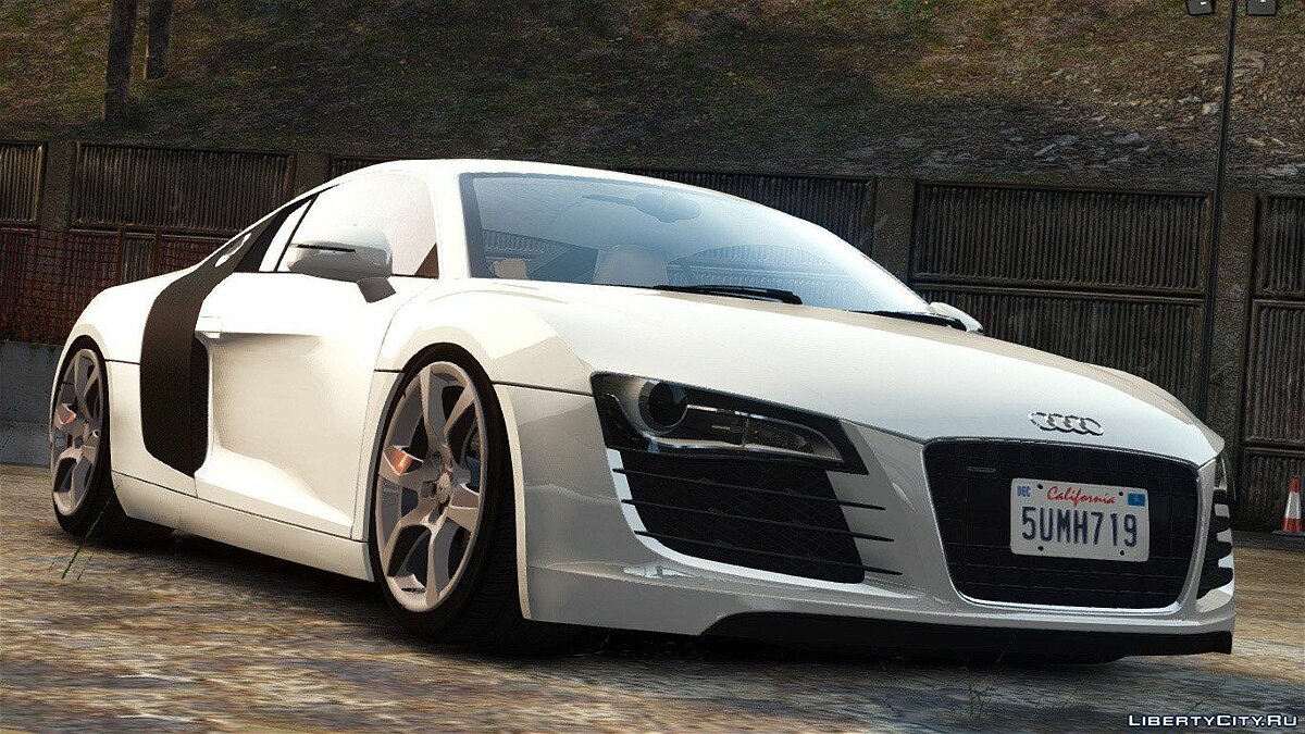 Tuning audi r8 gta 5 фото 119