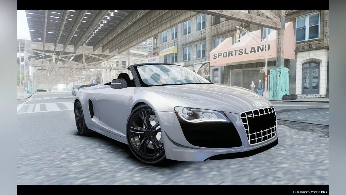 2012 أودي R8 GT سبايدر V1.0 بواسطة SCRN / جي تي إيه 4