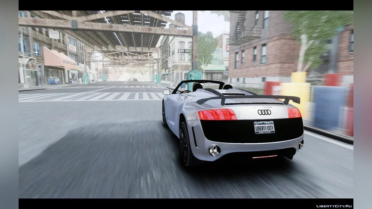 2012 أودي R8 GT سبايدر V1.0 بواسطة SCRN / جي تي إيه 4