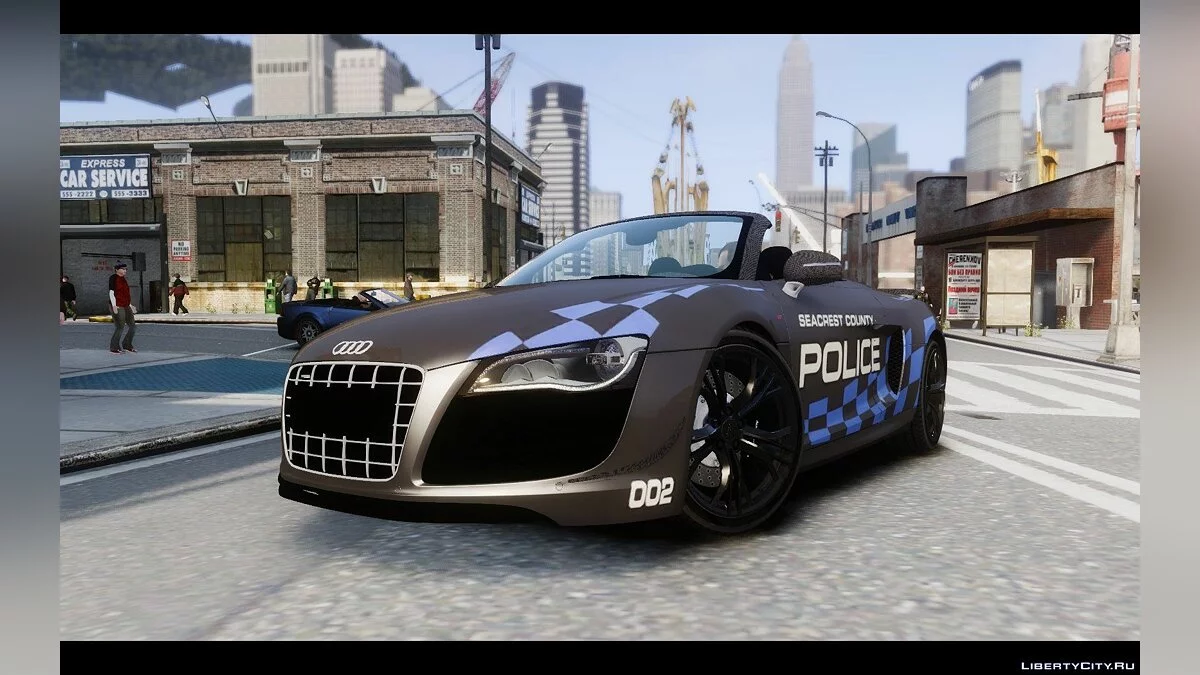 2012 أودي R8 GT سبايدر V1.0 بواسطة SCRN / جي تي إيه 4