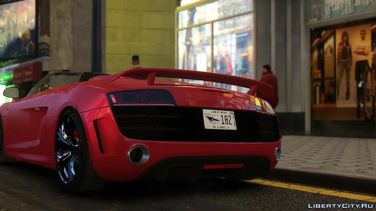 Audi R8 GT - Spyder / GTA 4