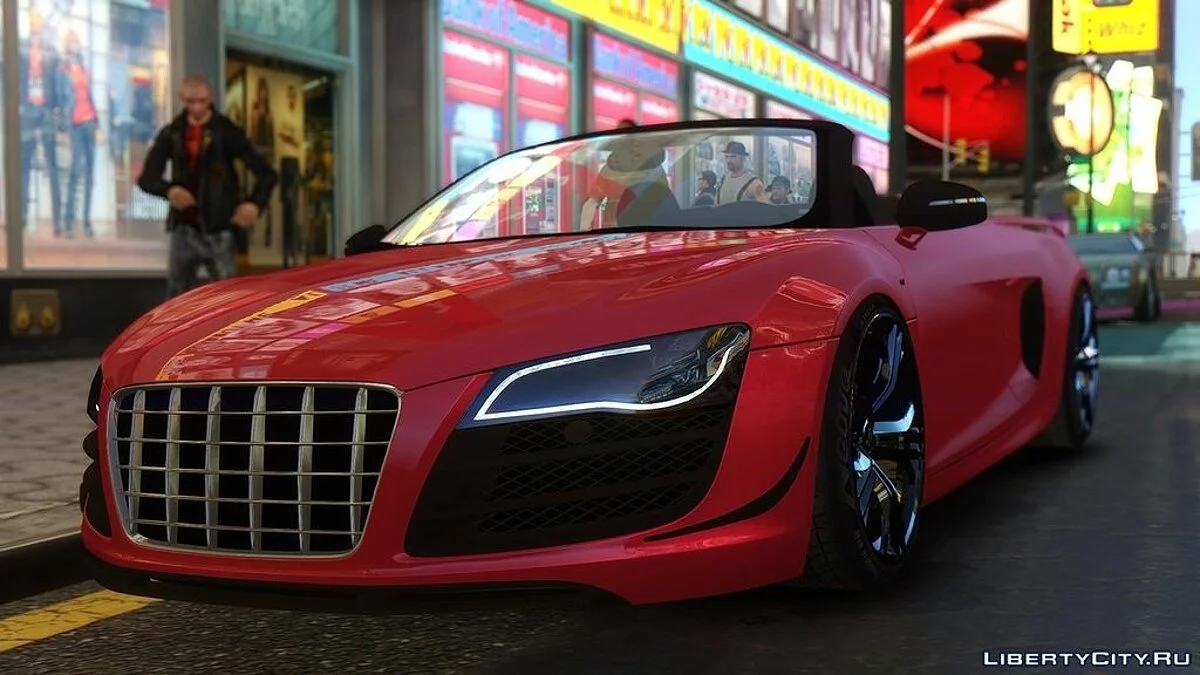 Audi R8 GT - Spyder / GTA 4