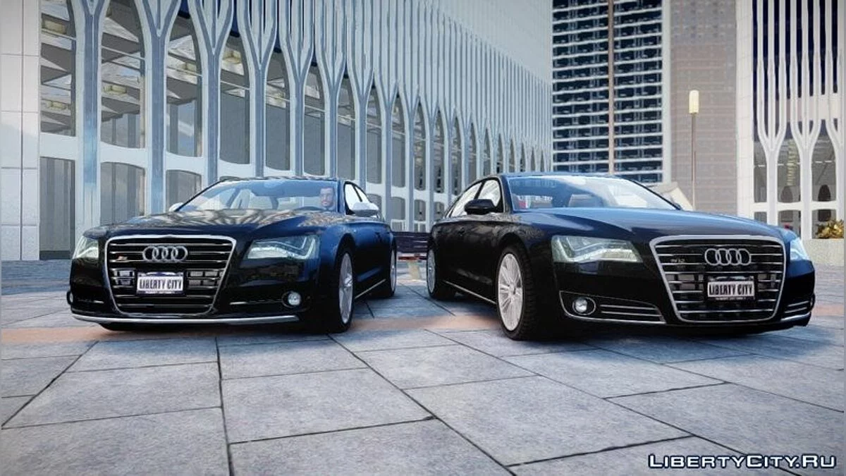 2013 أودي A8L W12 v1.1 / جي تي إيه 4