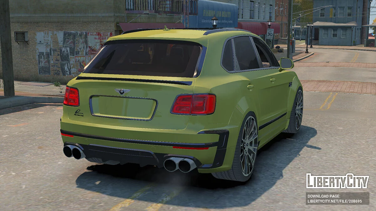 Bentley Bentayga Lumma / GTA 4