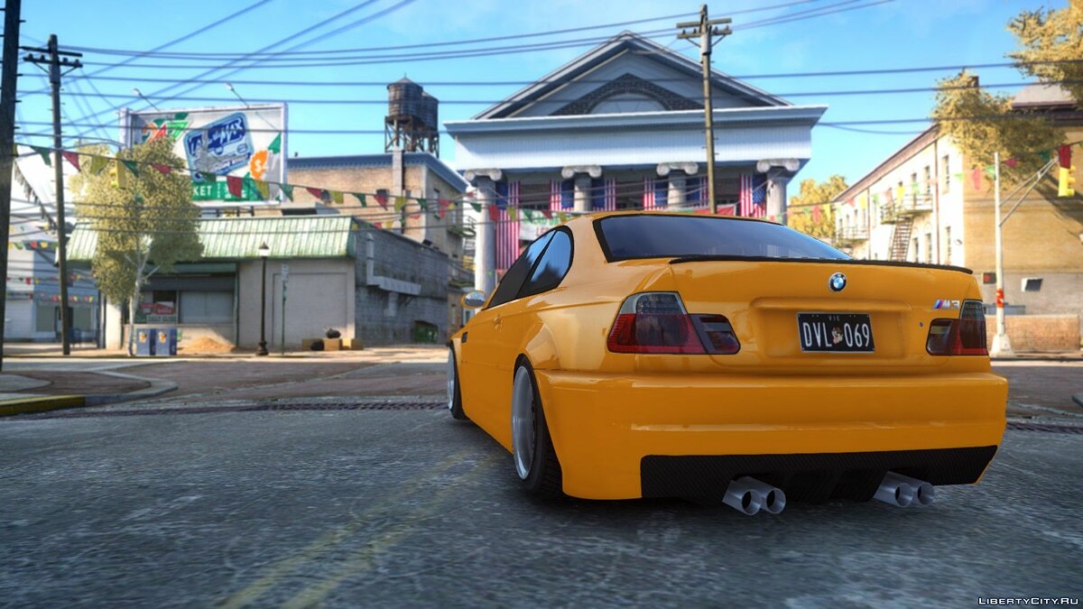 Bmw e46 для gta 5 фото 65