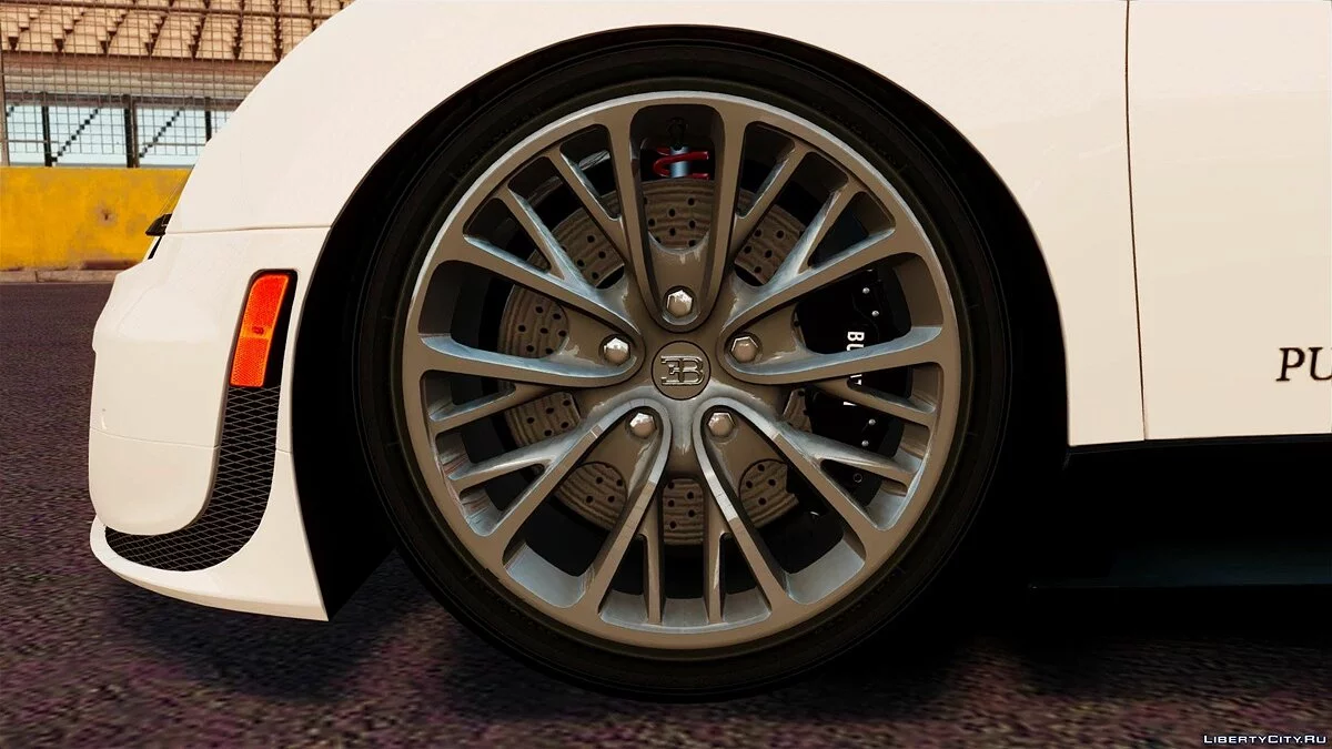 2011 Bugatti Veyron 16.4 Super Sport PUR BLANC [EPM] / GTA 4