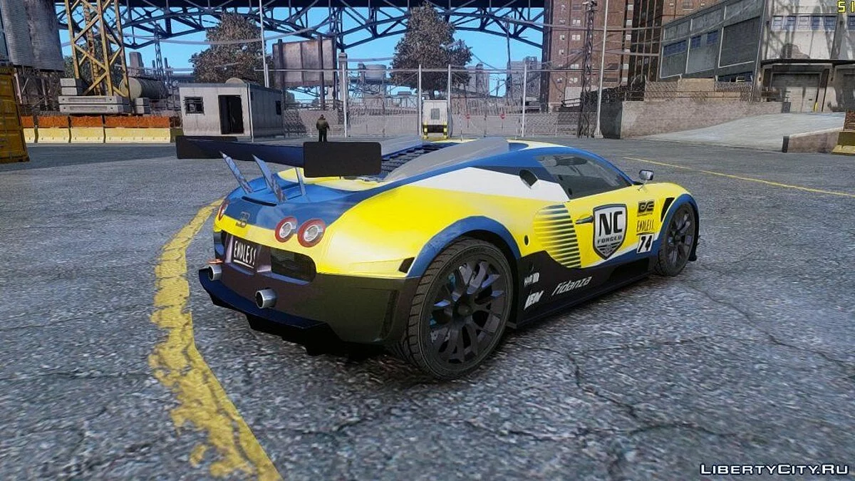 بوجاتي فيرون 16.4 مجموعة هيكل نهائية (NFS SHIFT 2) / جي تي إيه 4
