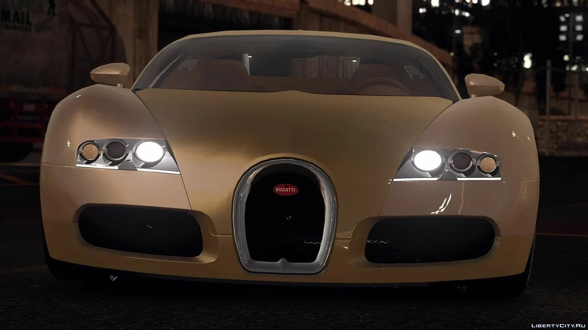 2009 Bugatti Veyron Gold Centenaire / GTA 4