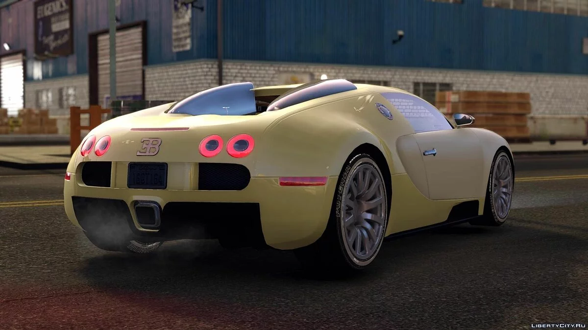 2009 Bugatti Veyron Gold Centenaire / GTA 4