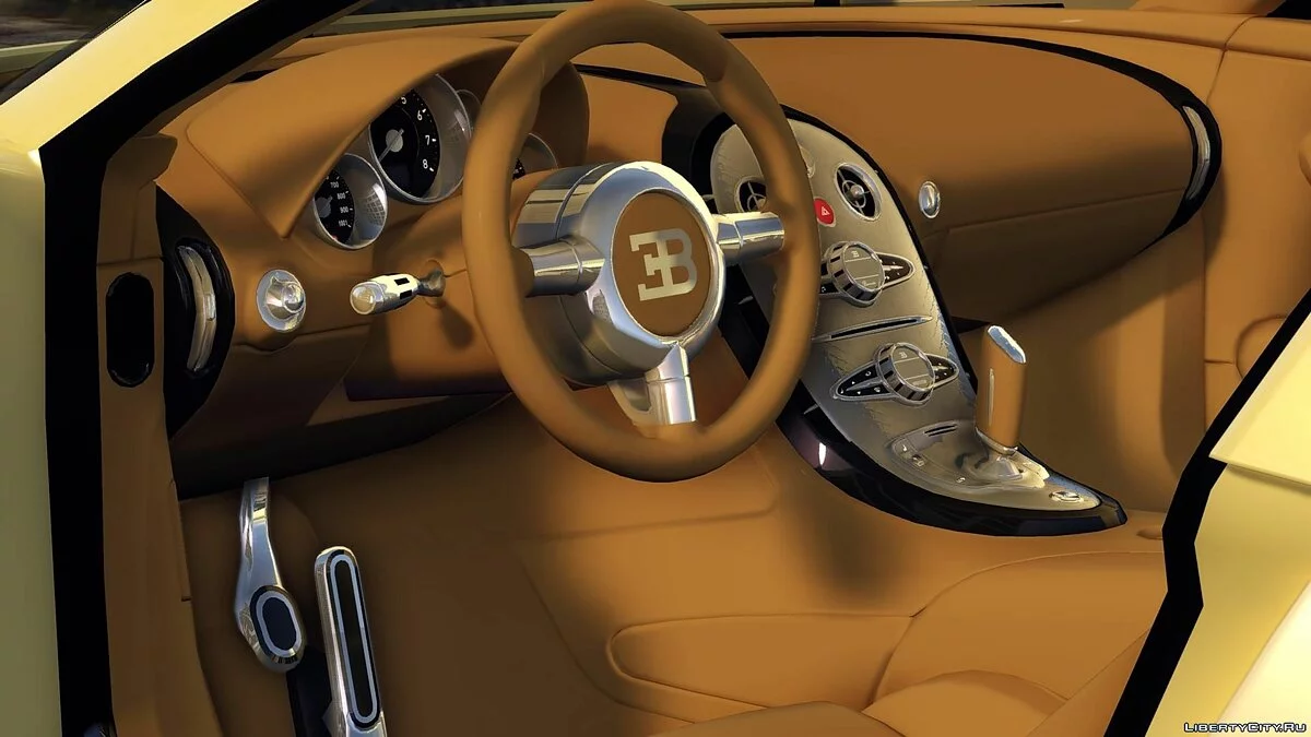 2009 Bugatti Veyron Gold Centenaire / GTA 4