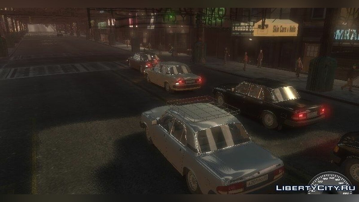 Download Russian Pack Automobiles For GTA IV for GTA 4