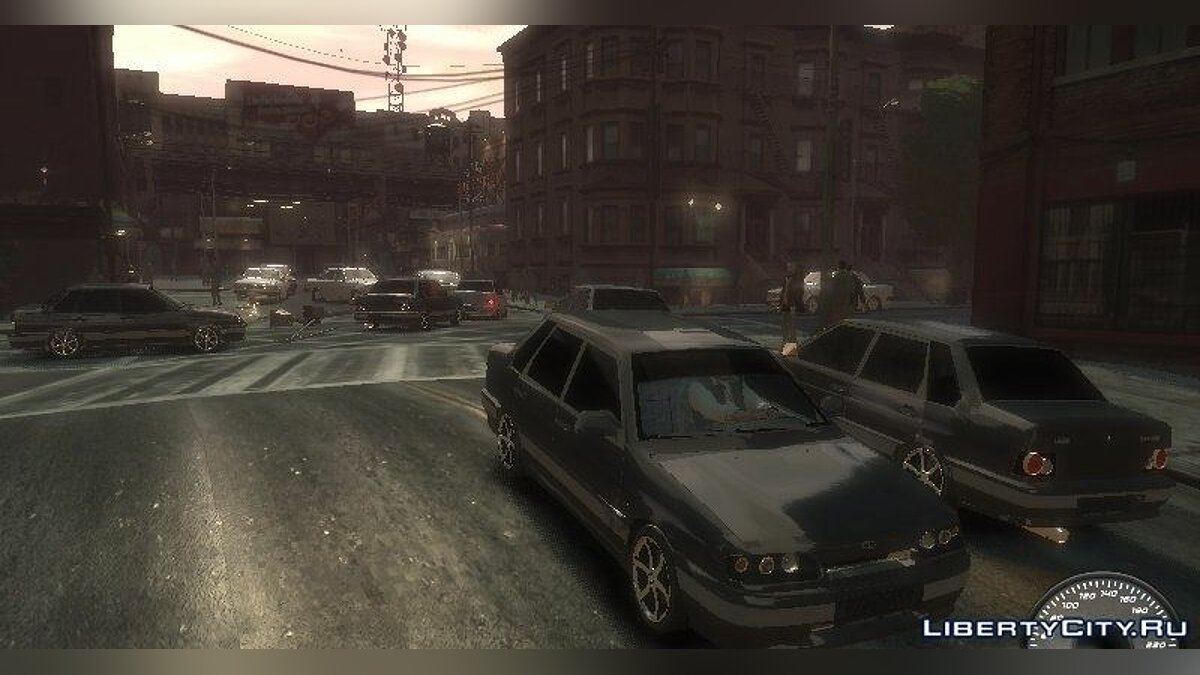 Download Russian Pack Automobiles For GTA IV for GTA 4