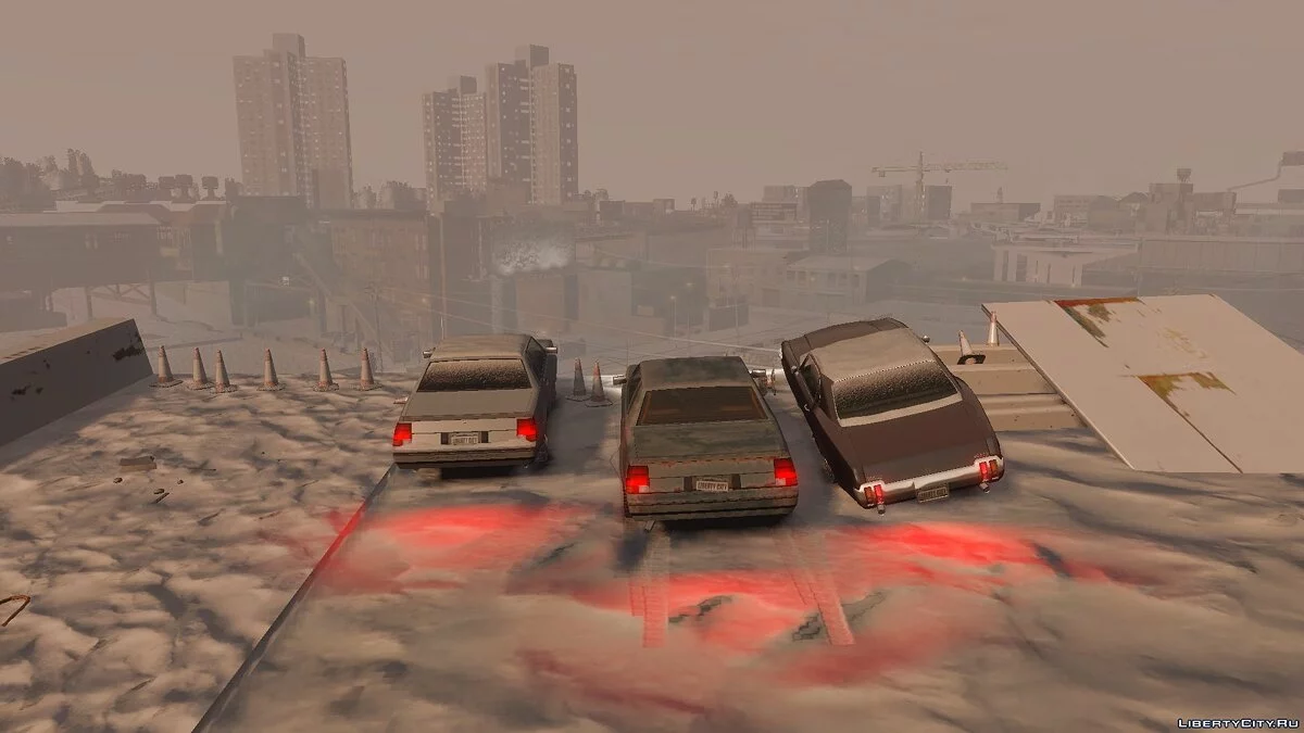Paket Mobil Bersalju dari Winter Liberty / GTA 4