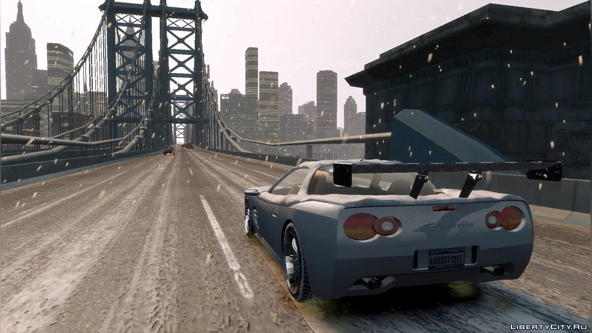 Paket Mobil Bersalju dari Winter Liberty / GTA 4