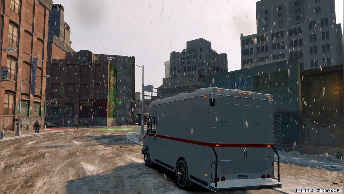 Paket Mobil Bersalju dari Winter Liberty / GTA 4
