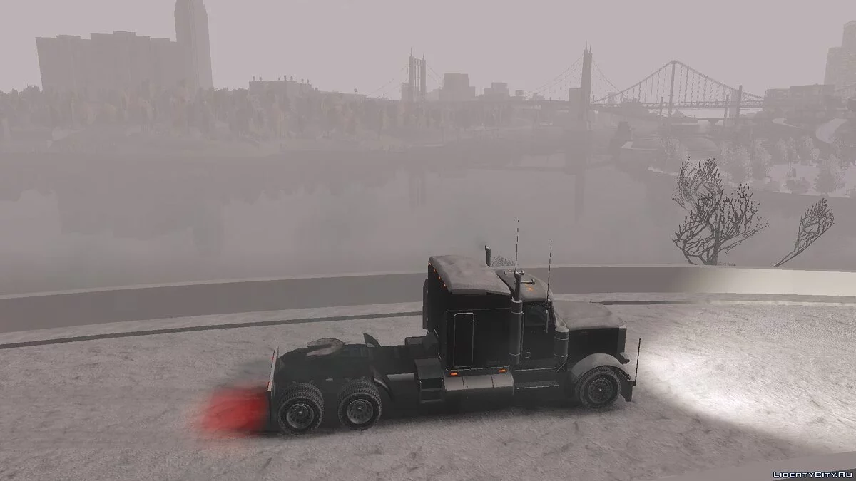Paket Mobil Bersalju dari Winter Liberty / GTA 4