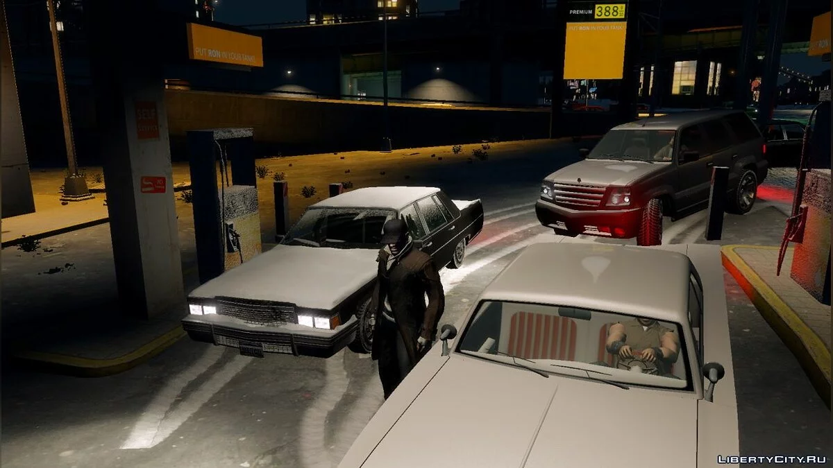 Paket Mobil Bersalju dari Winter Liberty / GTA 4