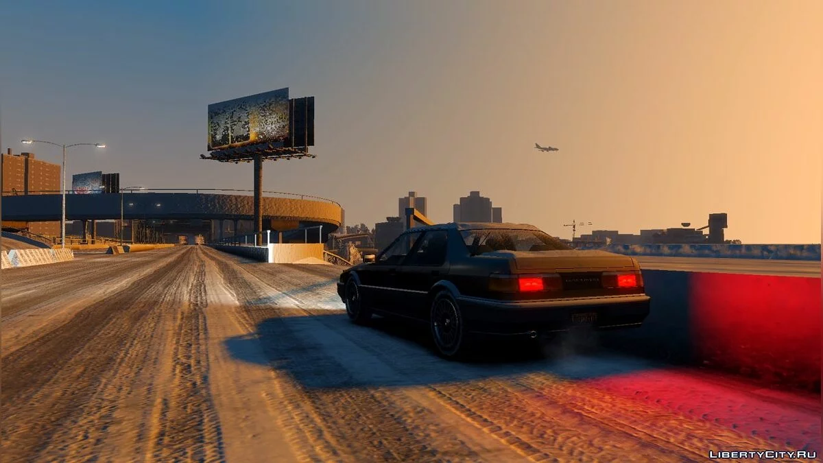 Paket Mobil Bersalju dari Winter Liberty / GTA 4