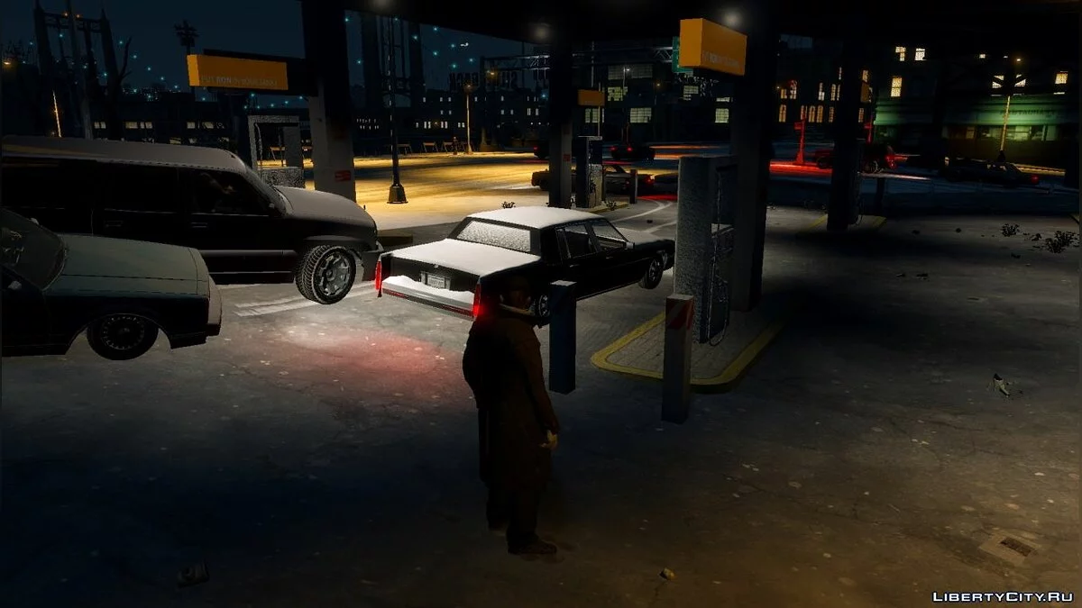 Paket Mobil Bersalju dari Winter Liberty / GTA 4