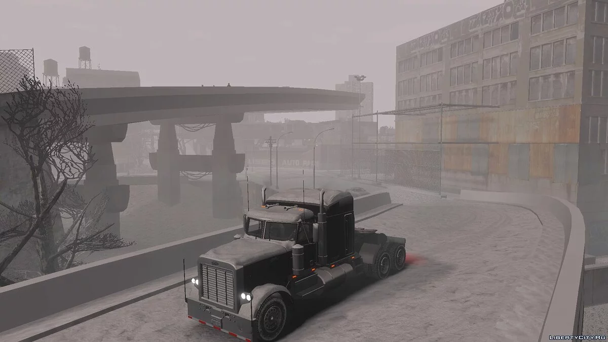 Paket Mobil Bersalju dari Winter Liberty / GTA 4