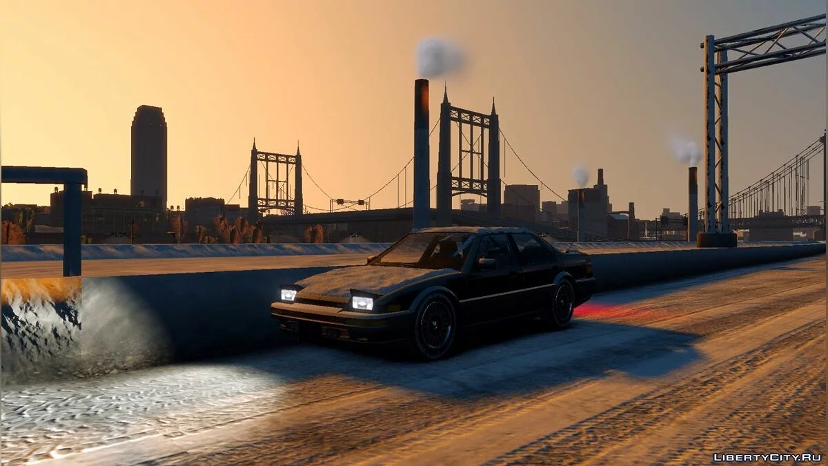 Paket Mobil Bersalju dari Winter Liberty / GTA 4