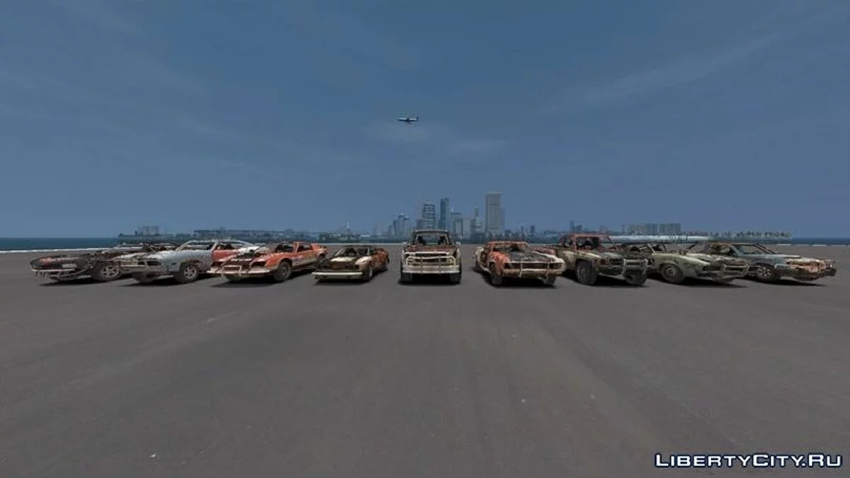 Пак машин Flatout 2 & UC / GTA 4