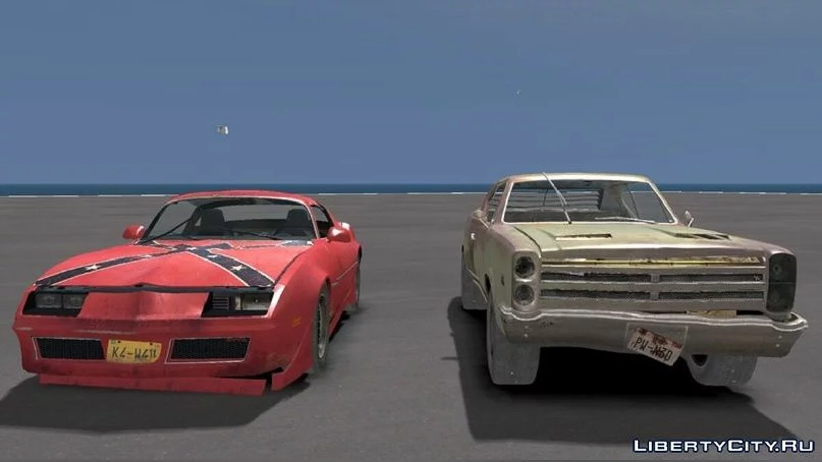 Пак машин Flatout 2 & UC / GTA 4