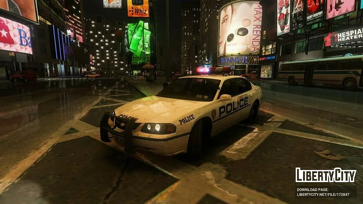 Пак автомобілів LCPD від Zuma / GTA 4
