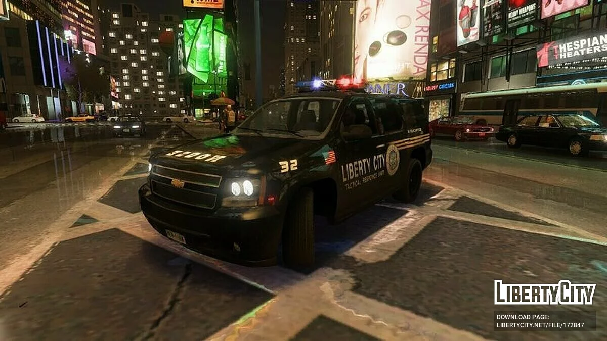 Пак автомобілів LCPD від Zuma / GTA 4