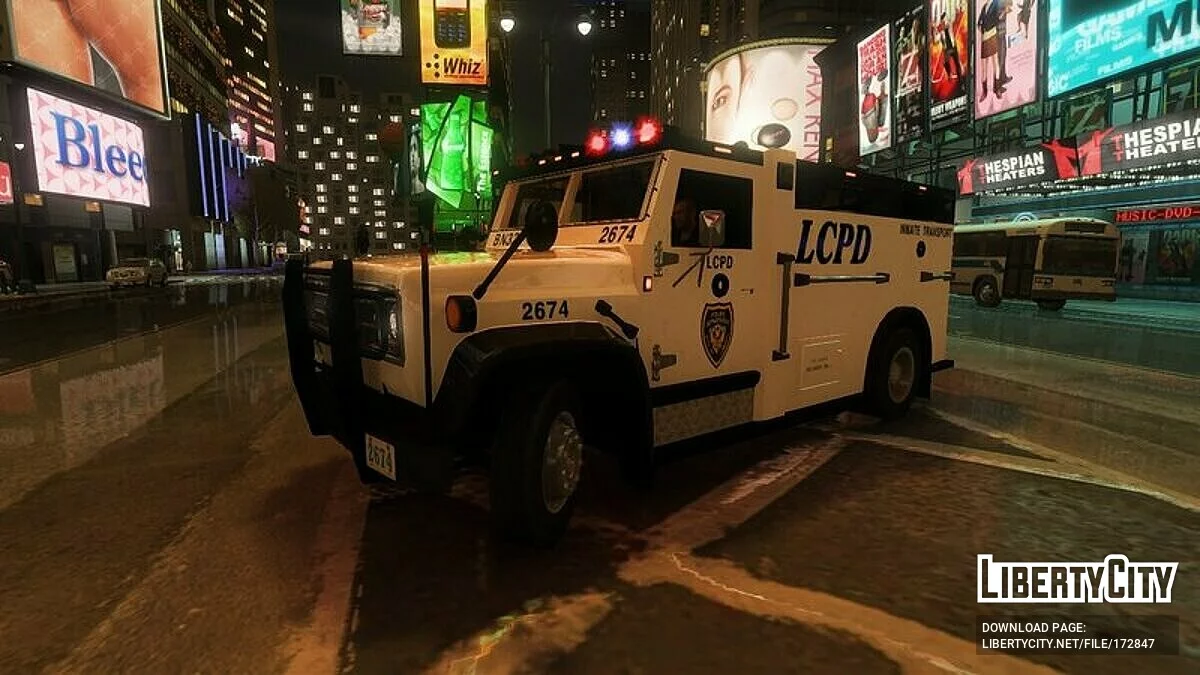 Пак автомобілів LCPD від Zuma / GTA 4