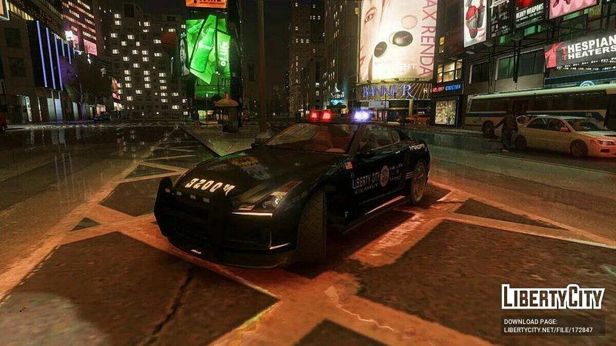 Пак автомобілів LCPD від Zuma / GTA 4