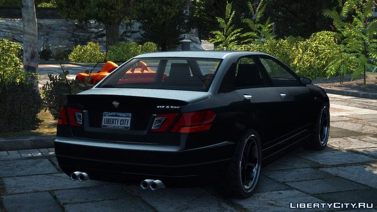 Benefactor Schafter yang Ditingkatkan / GTA 4