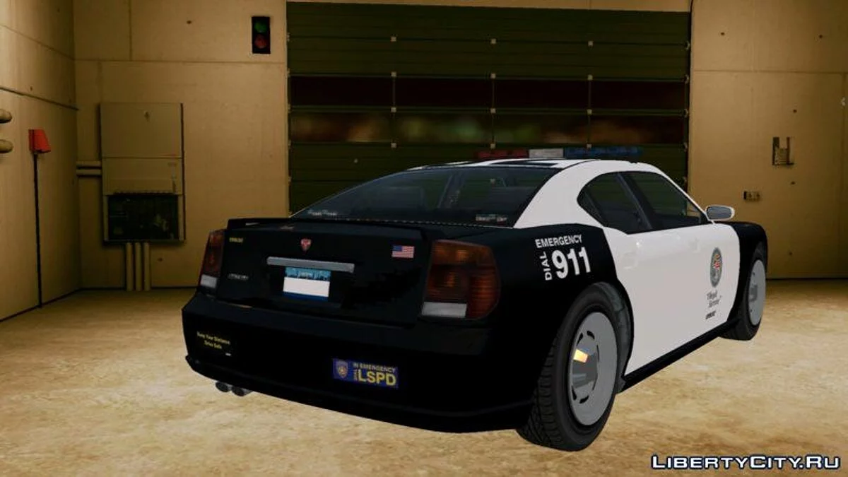 Bravado LSPD Polizeiwagen (+HQ und LQ Innenraum) / GTA 4