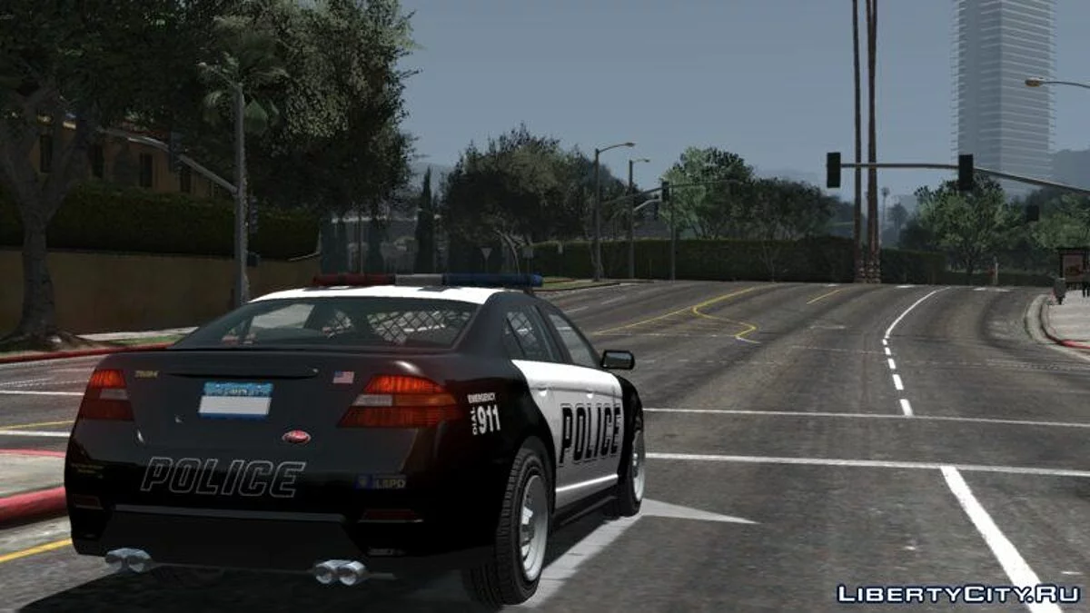 Vapid LSPD Polisi Cruiser (+Interior HQ dan LQ) / GTA 4