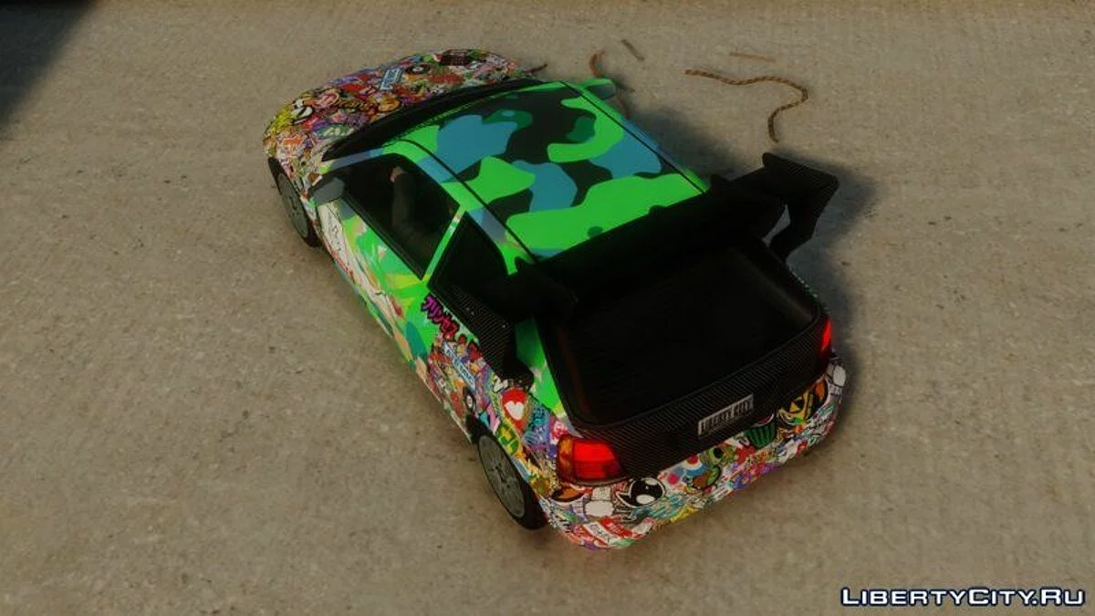 Dinka Blista Kanjo (+Modifikasi) / GTA 4