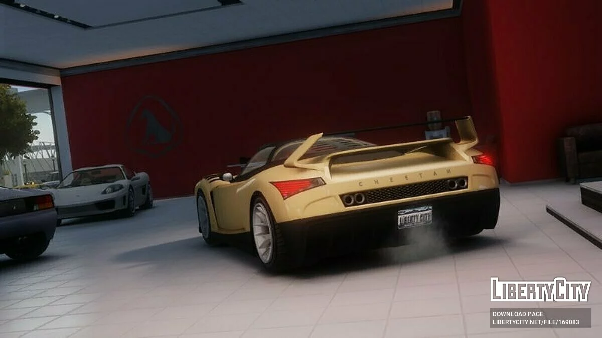 Grotti Cheetah [Tuning | Working steering wheel] / GTA 4